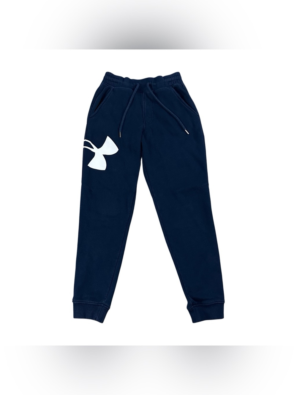 Under Armour ColdGear Men’s Small Navy Big Logo Jogger Sweatpants